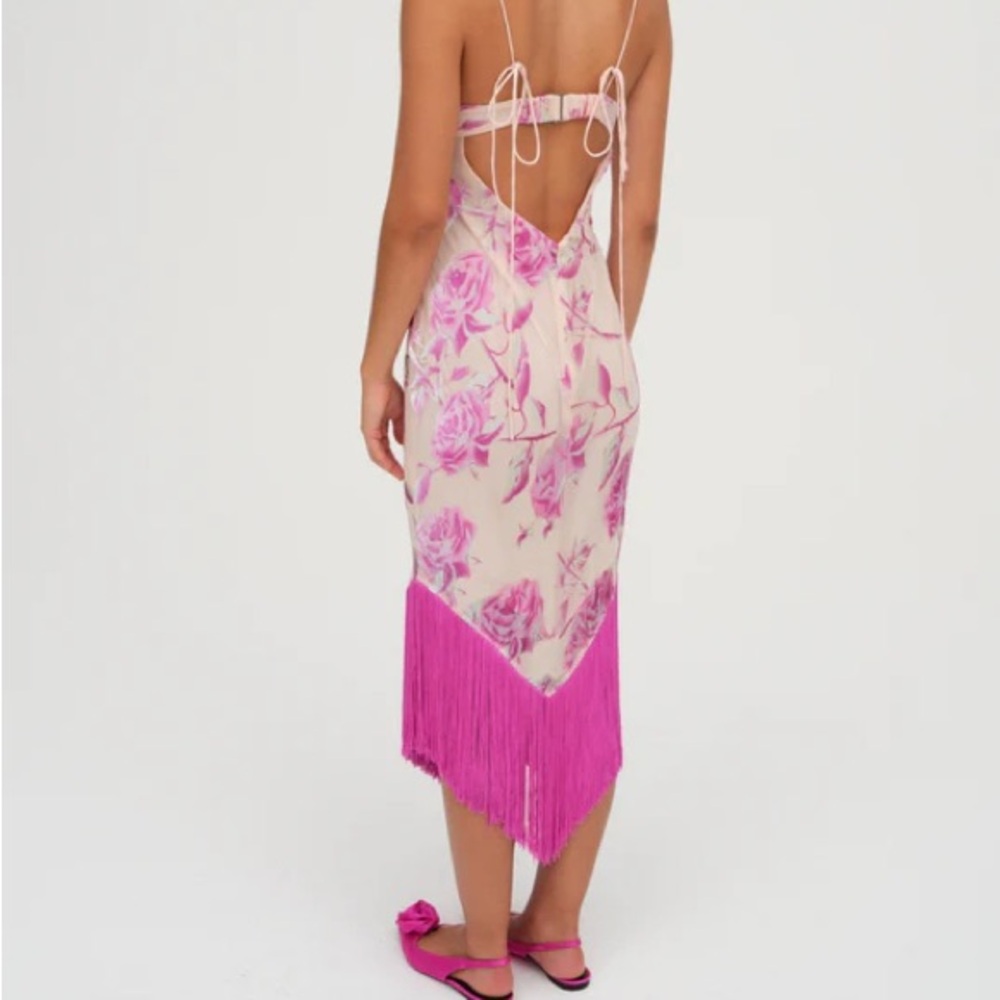 FOR LOVE & LEMONS Rori Fringe Dress - Picture 2 of 3